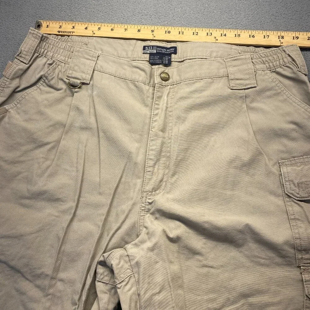 5.11 Tactical‎ 74251 Series Mens Pants - Beige Size 40X34 Hiking Outdoor Comfort